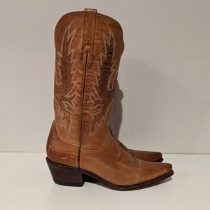 Charlie Horse Leather Cowgirl Boots